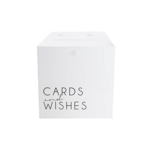 Wishing well- White acrylic