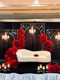 Gold 3D metal Backdrops- Set of 3