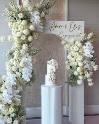 3D Arch Backdrop with backing