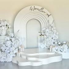 3D Arch Backdrop