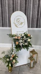 Welcome Sign- French Gold