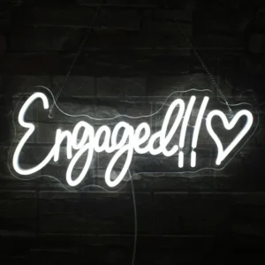 Engaged Neon Sign