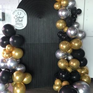 Black Ripple Backdrop Package