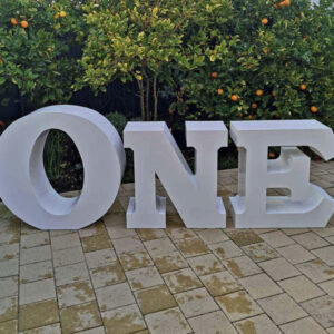 ONE Letter Table (Delivery Item)