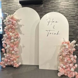 Two Plain White Arches Set (Delivery Item)